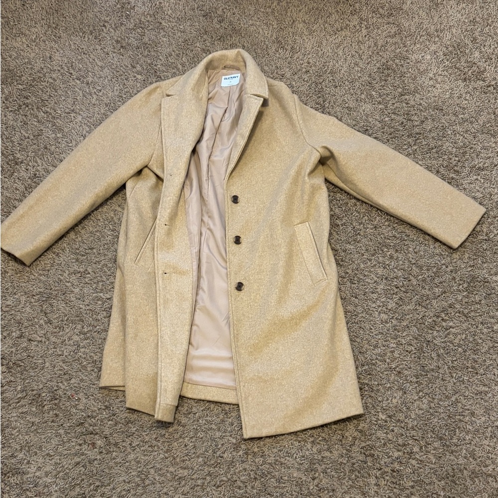 Old Navy Tan Trench Coat